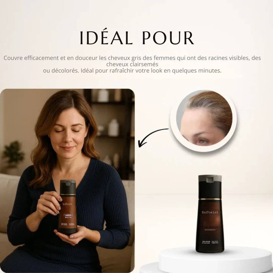 Softeint - shampooing colorant instantané