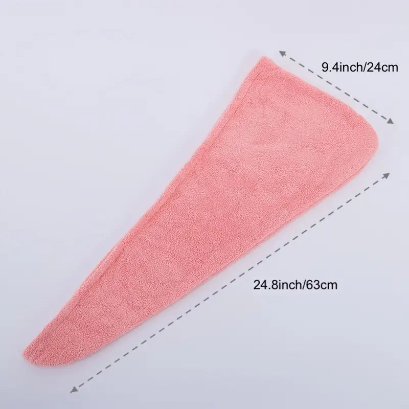 Serviette cheveux en microfibre