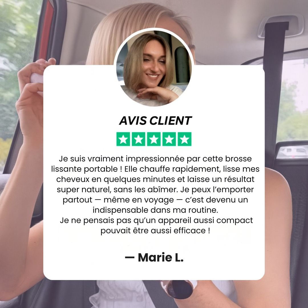 Softeint Brosse lissante portable - GoLisse pro