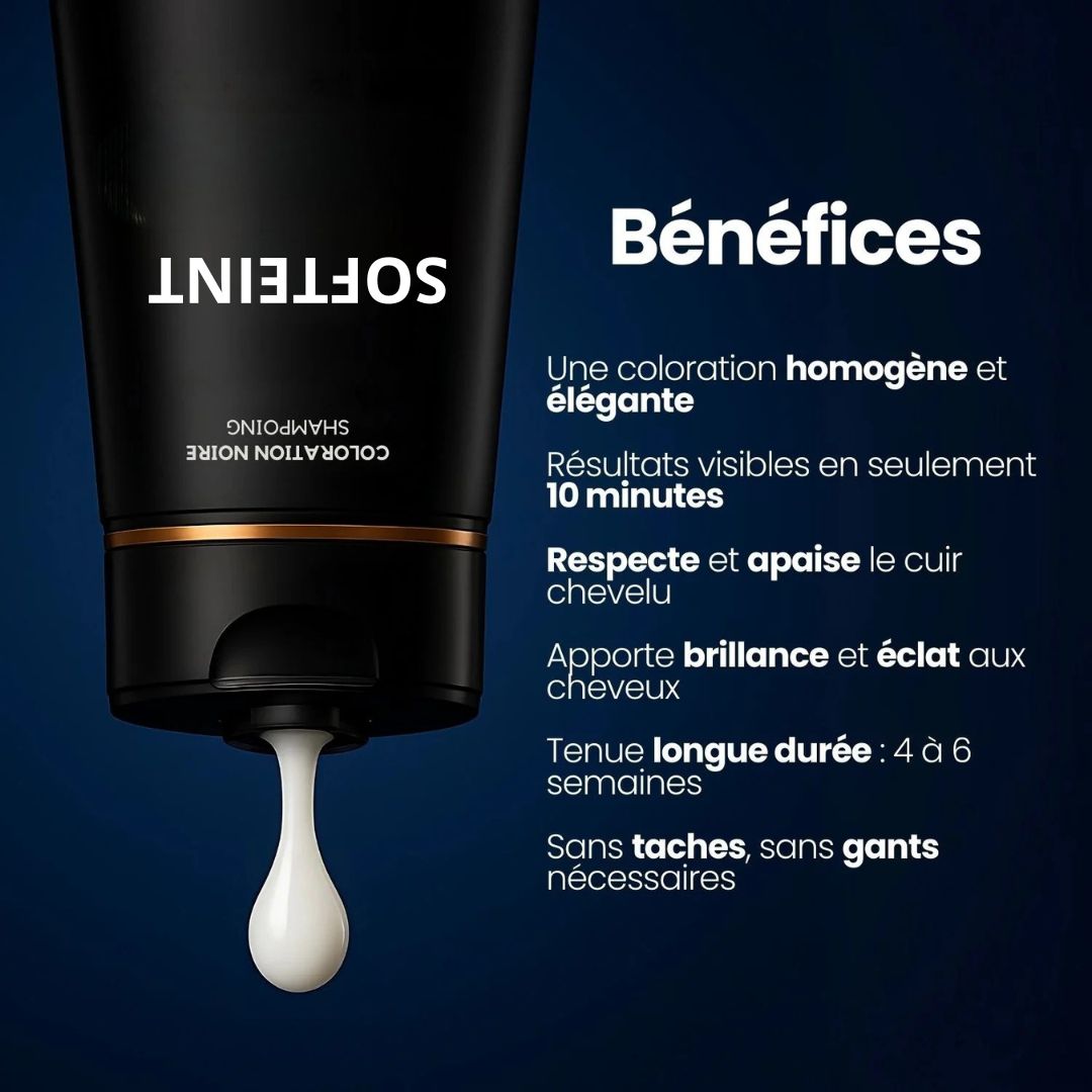 Shampooing colorant instantané Homme