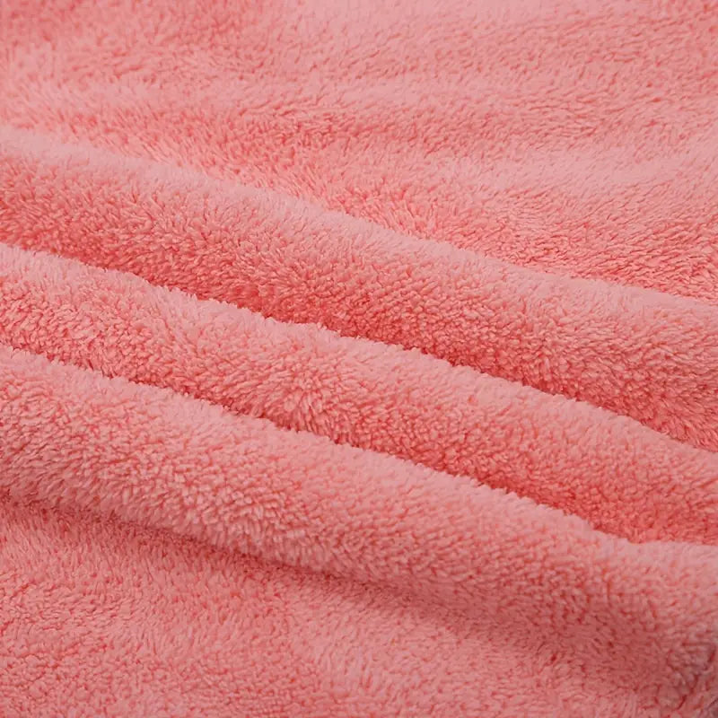 Serviette cheveux en microfibre
