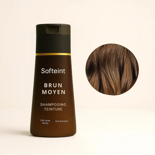 shampoing colorant instantané - brun moyen