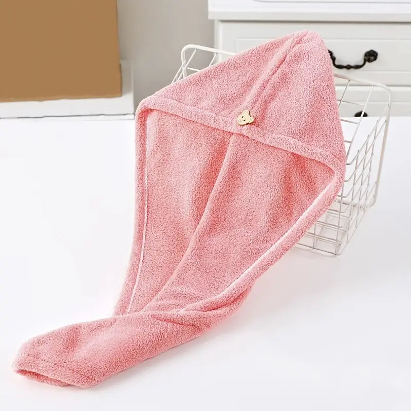 Serviette cheveux en microfibre