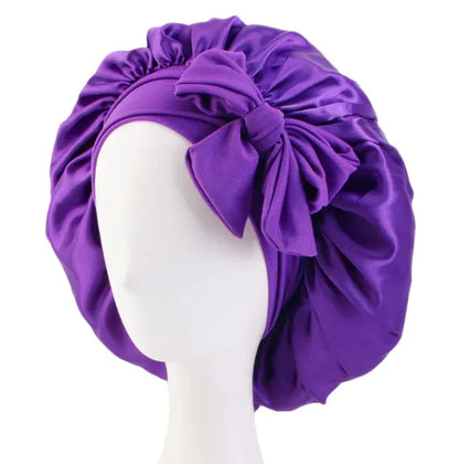 Bonnet de nuit en satin